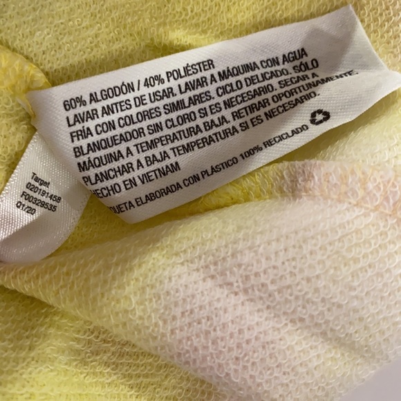 NWT Colsie Tie-Dye Sweatshirt Pullover Workout Lounge XL Sold Out - Picture 4 of 5